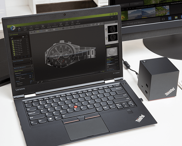 Thinkpad ze stacją dokującą WiGig (źródło: Lenovo.com)