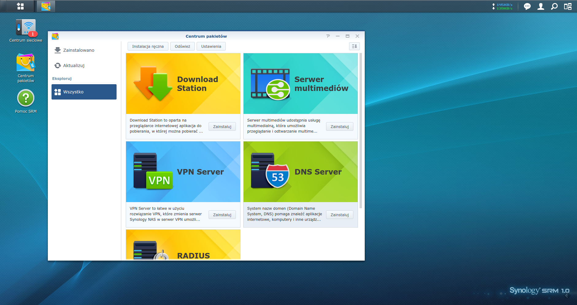 Synology RT1900ac – test routera 802.11ac, który łatwo może stać się czymś więcej 11