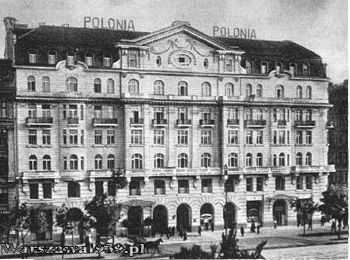 Hotel Polonia w 1939 r. (warszawa1939.pl)