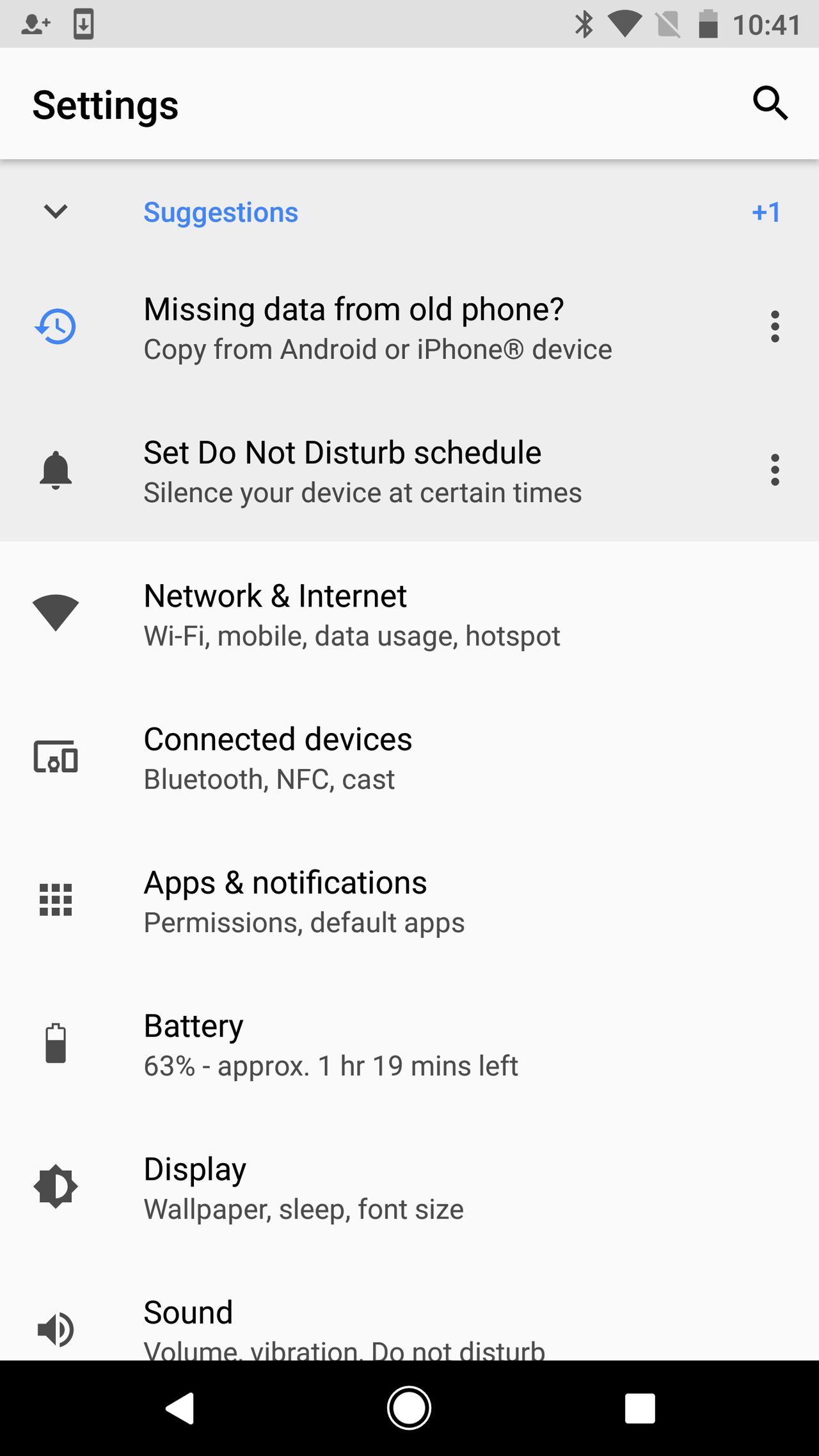 http://www.androidpolice.com/2017/03/21/android-o-feature-spotlight-the-settings-app-has-been-completely-overhauled/