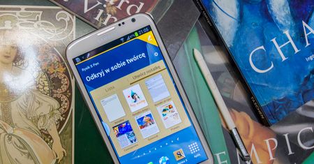 Samsung Galaxy Note II — z duszą artysty