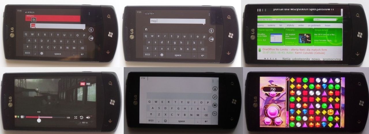 Windows Phone 7 w LG E900