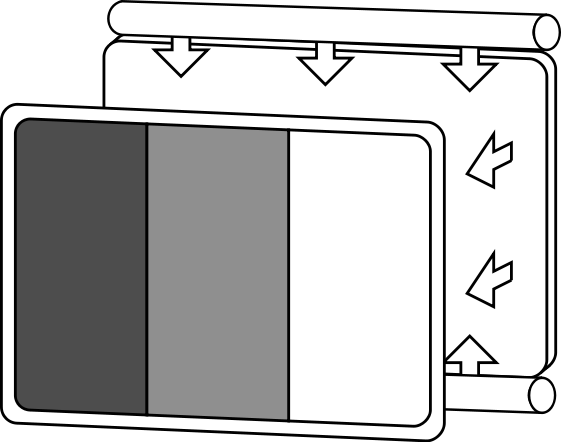 Podświetlenie wyświetlacza LCD za pomocą zimnej katody (źródło: wikimedia)