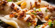 Pierogi z gęsi z nutą pomarańczy i rozmarynu
