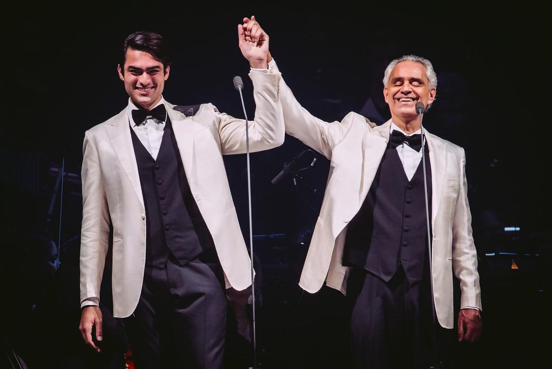 Matteo Bocelli, Andrea Bocelli, fot. Instagram