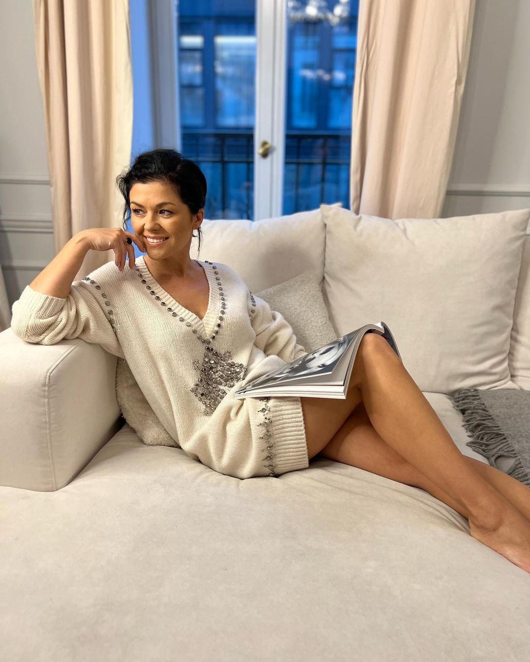 Tak Kasia Cichopek spędza niedzielę bez dzieci