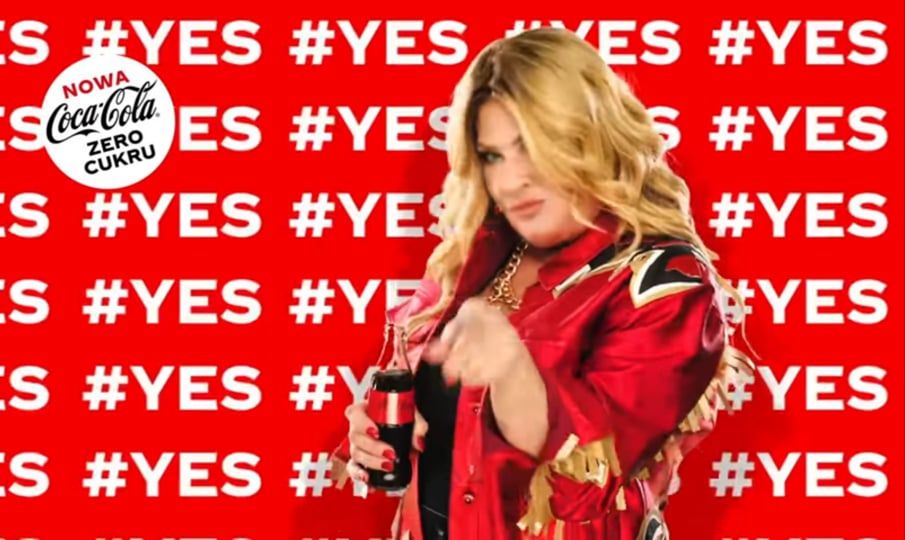 Beata Kozidrak - reklama Coca-Cola
