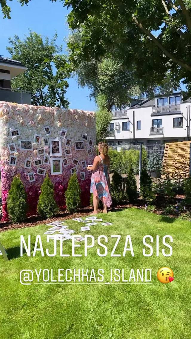 Agnieszka Kaczorowska - pierwsze urodziny Emilki