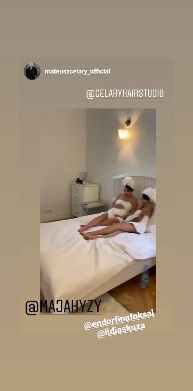 Maja Hyży w sesji z siostrą