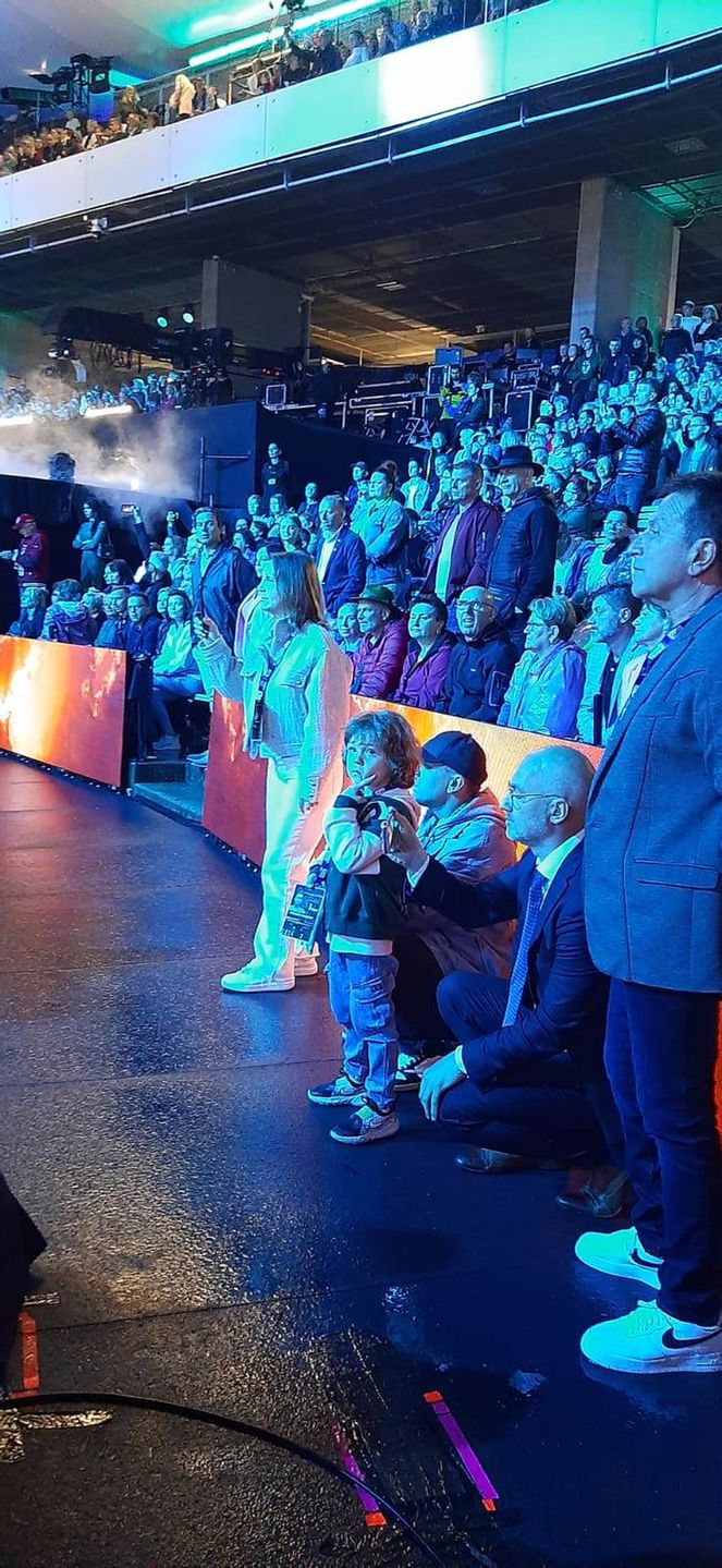 Opole 2023: Wojciech Szczęsny i Liam pod sceną