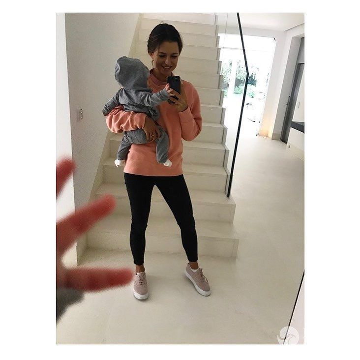 Anna Lewandowska odpuściła trening na rzecz Klary