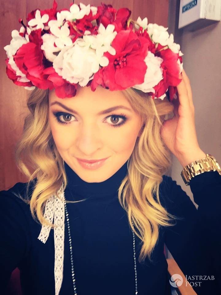Klaudia Wiśniowska w wianku Oli Ciupy