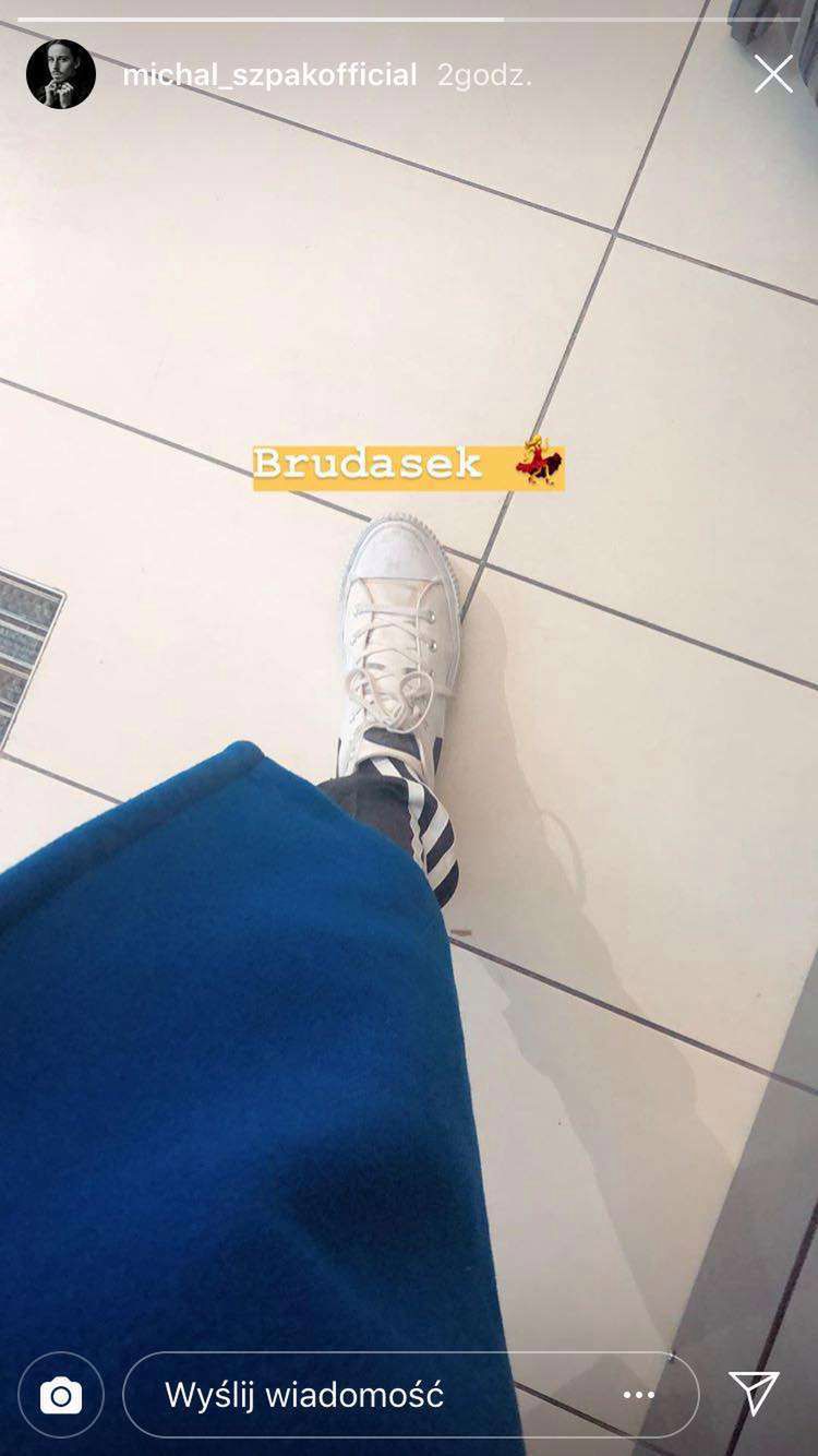 Brudne buty Michała Szpaka