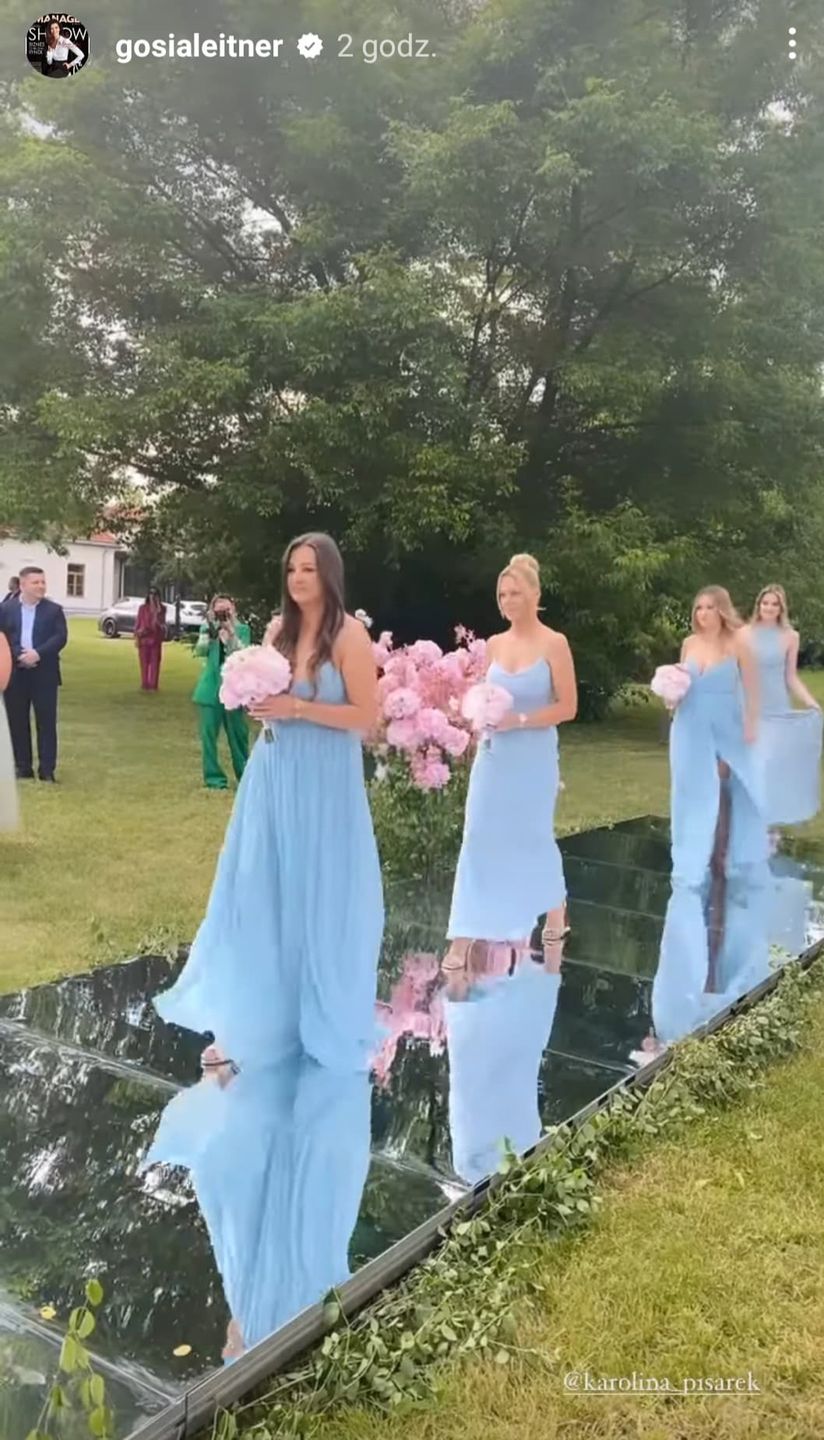 Ślub Karoliny Pisarek