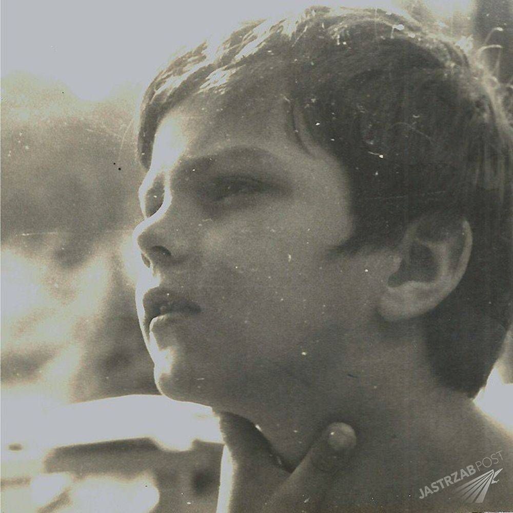 Olivier Janiak w wieku 7 lat