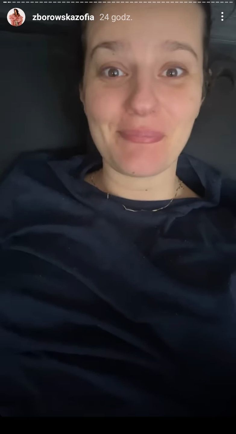 Zofia Zborowska o chorobie w ciąży