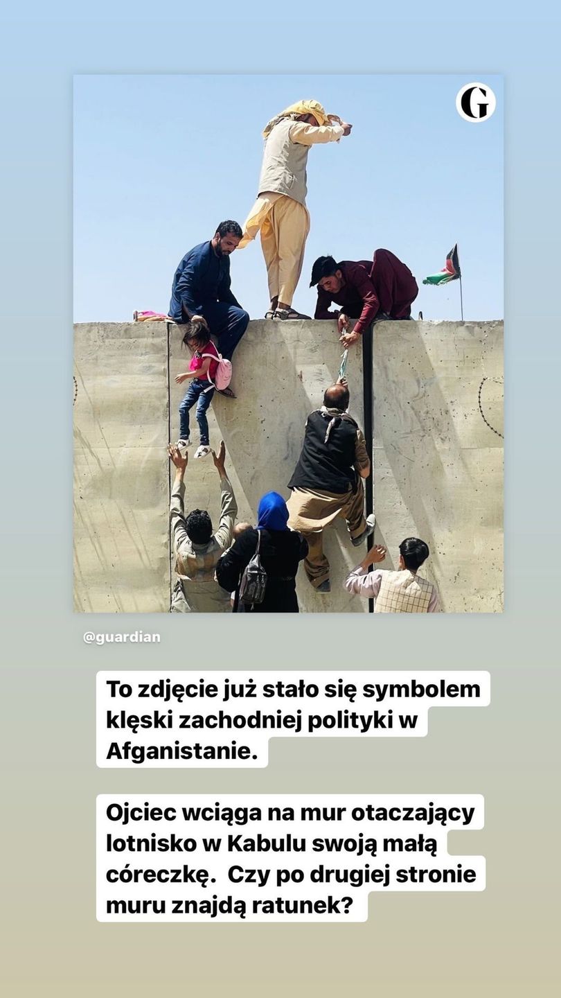 Kinga Rusin komentuje sytuację w Afganistanie