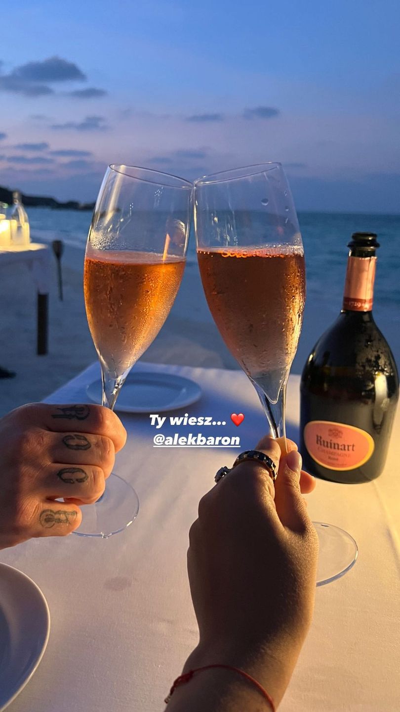 Sandra Kubicka i Alek Baron