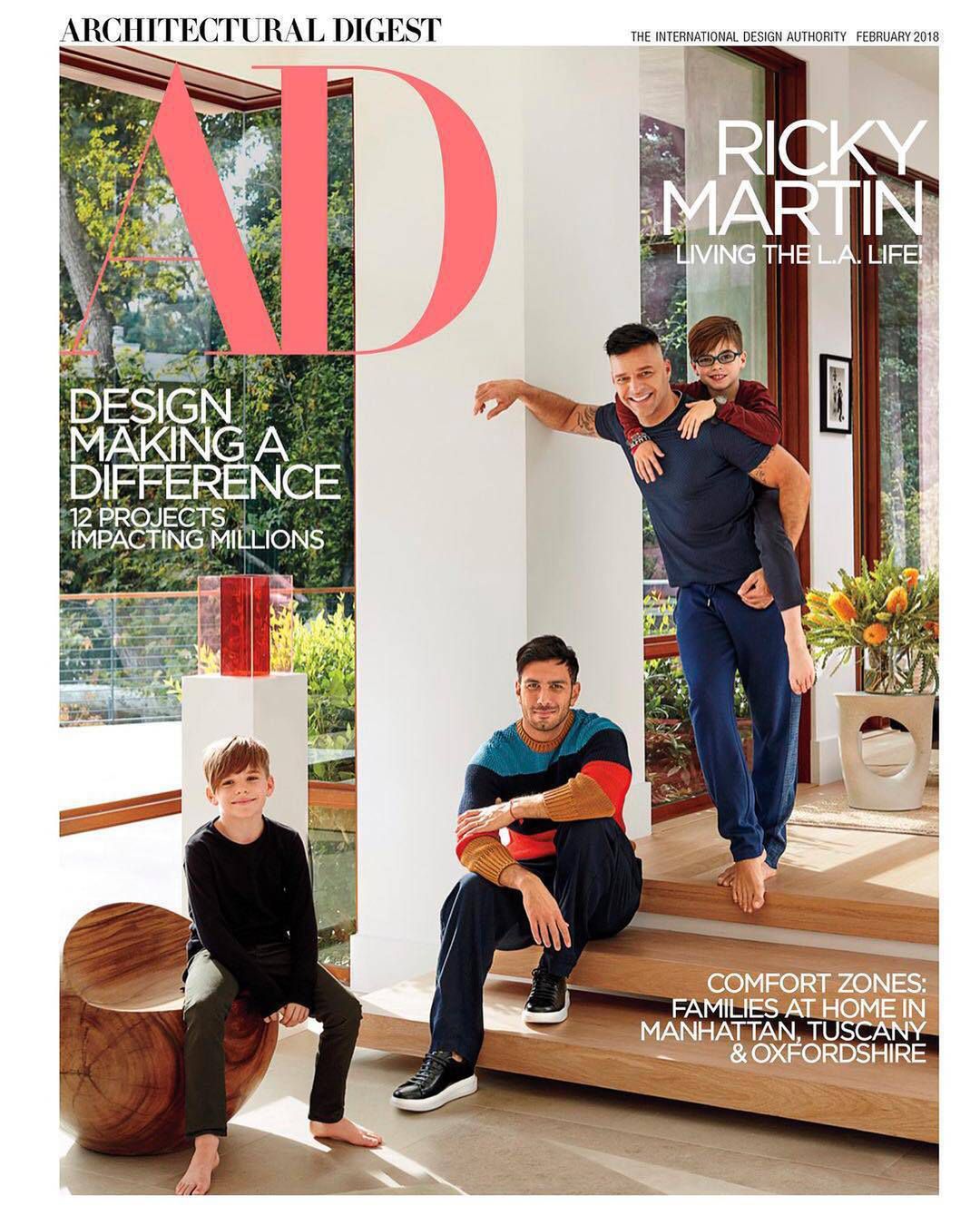 Ricky Martin, Jwan Yosef dom