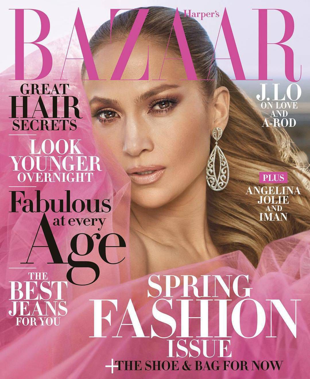 Jennifer Lopez – okłada Harper's Bazaar