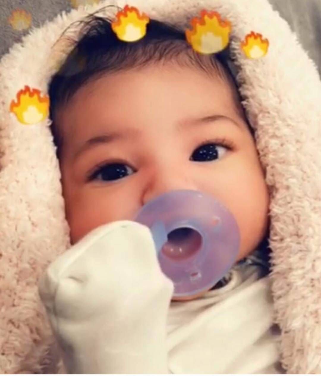 Travis Scott pokazał twarz Stormi Webster