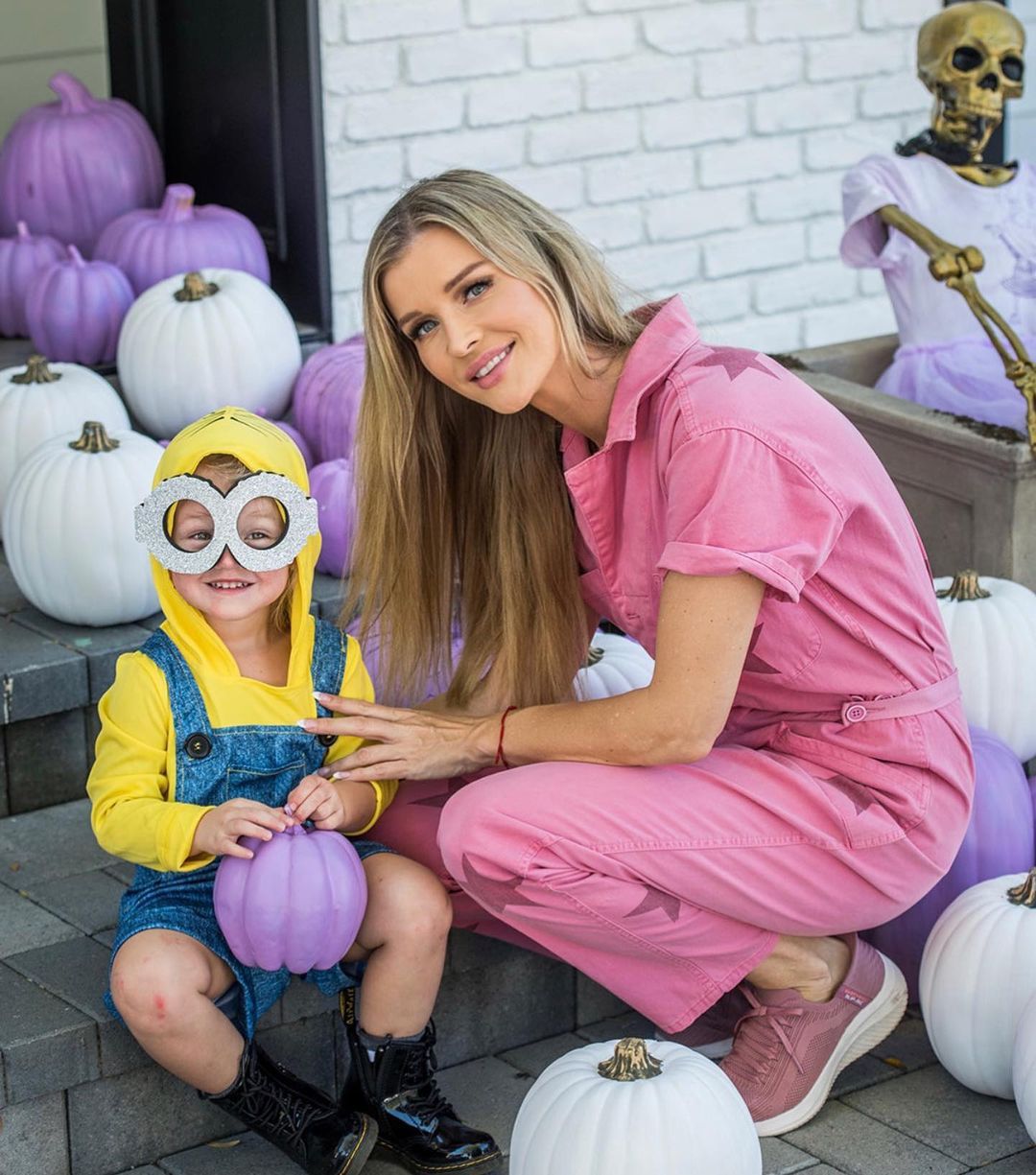 Córka Joanny Krupy przebrana na Halloween 2022