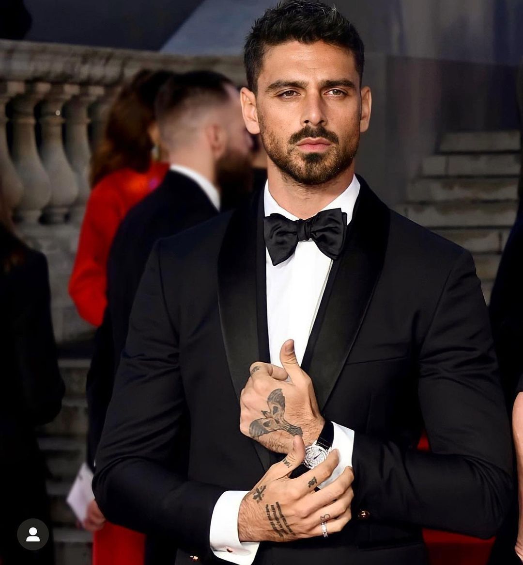Michele Morrone na premierze nowego Bonda