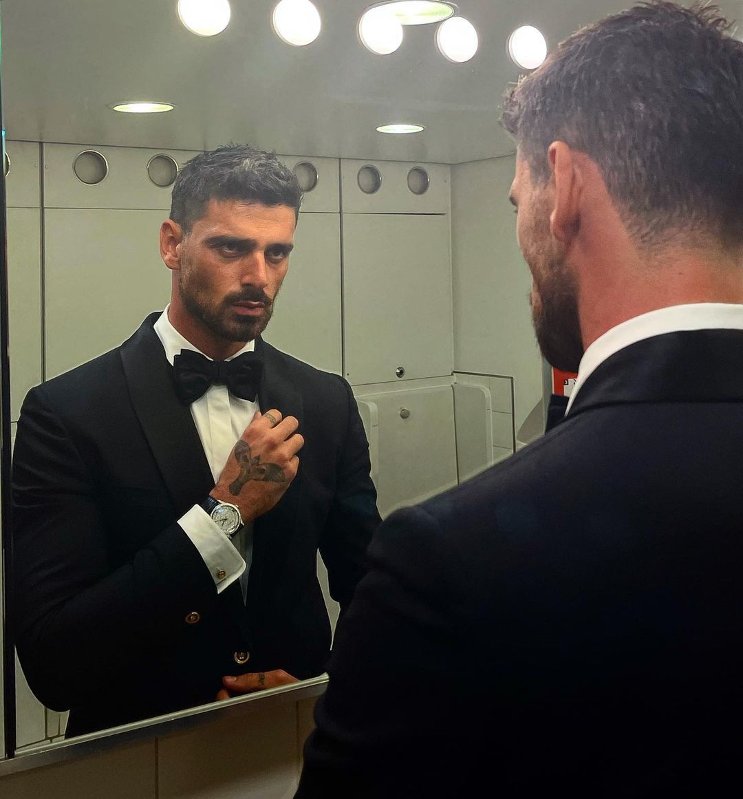 Michele Morrone na premierze nowego Bonda