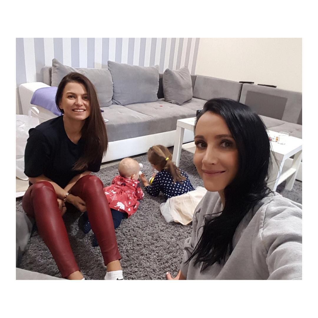 Anna Lewandowska spędza "babski dzień"