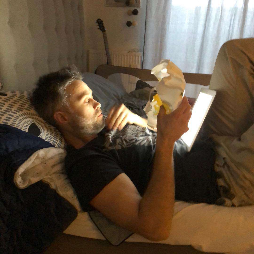 Maciej Zakościelny w obiektywie swojego 2,5-letniego synka Borysa