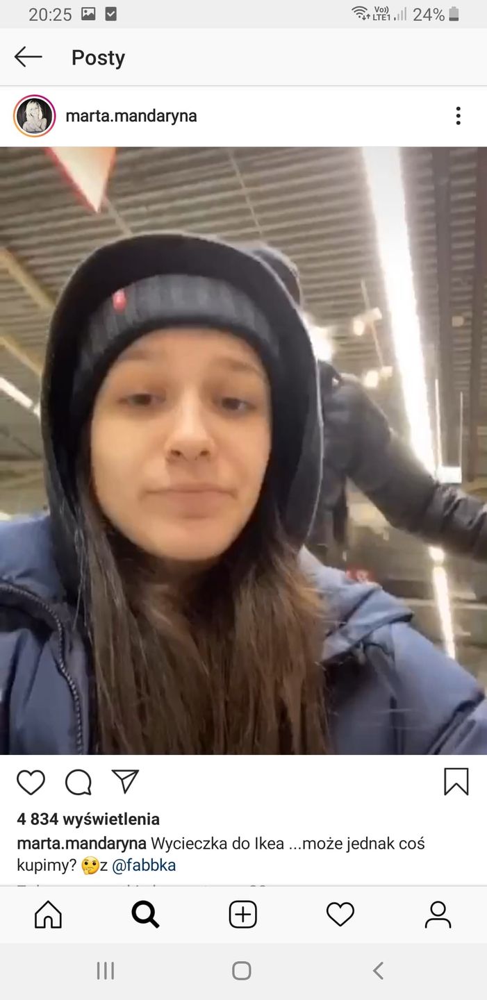 Mandaryna i Fabienne w Ikei