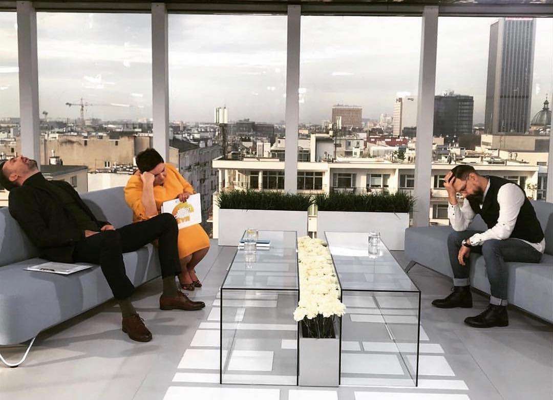 Marcin Prokop, Dorota Wellman - plan Dzień Dobry TVN