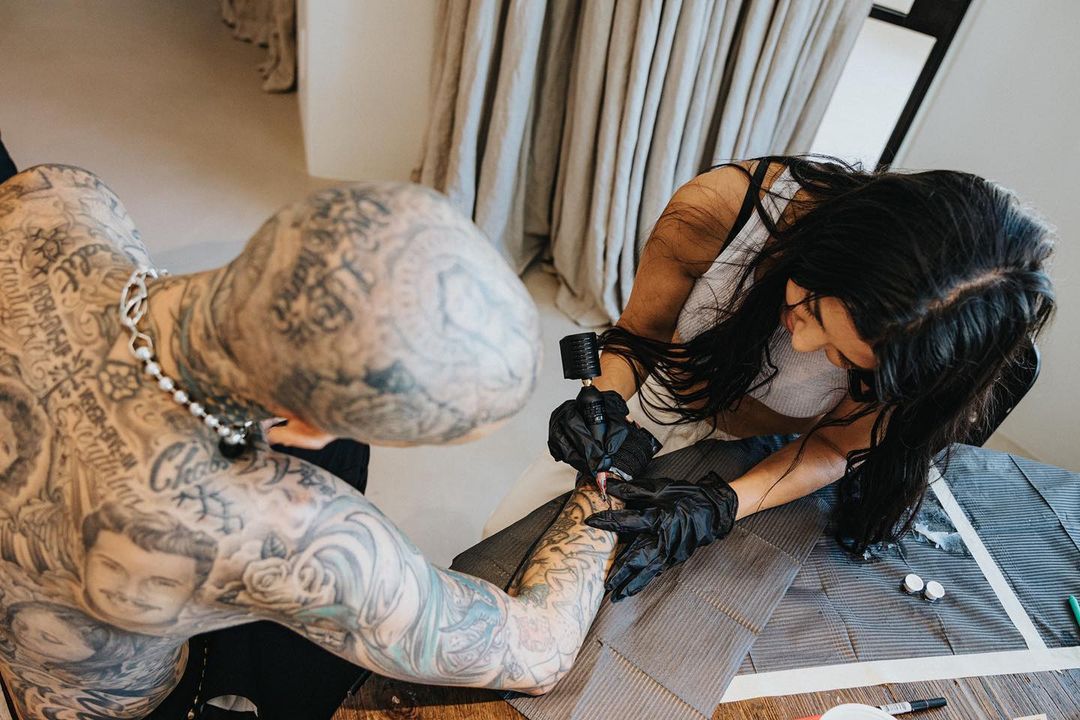Travis Barker i Kourtney Kardashian