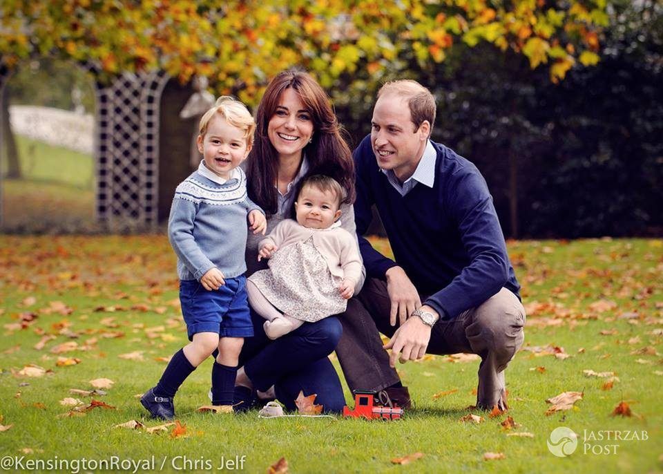 Oficjalne zdjęcie królewskiej rodziny: książę William, księżna Kate, książę George, księżniczka Charlotte