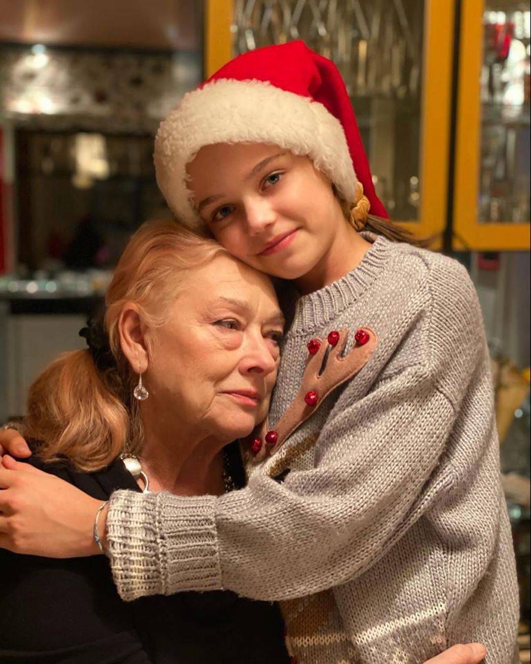 Mama Martyny Wojciechowskiej i Marysia - święta 2019