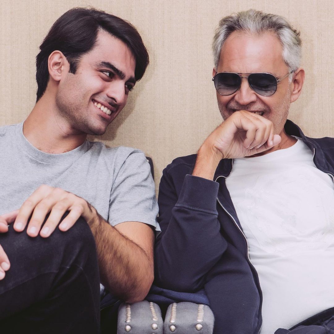Matteo Bocelli z ojcem, Andrea Bocelli