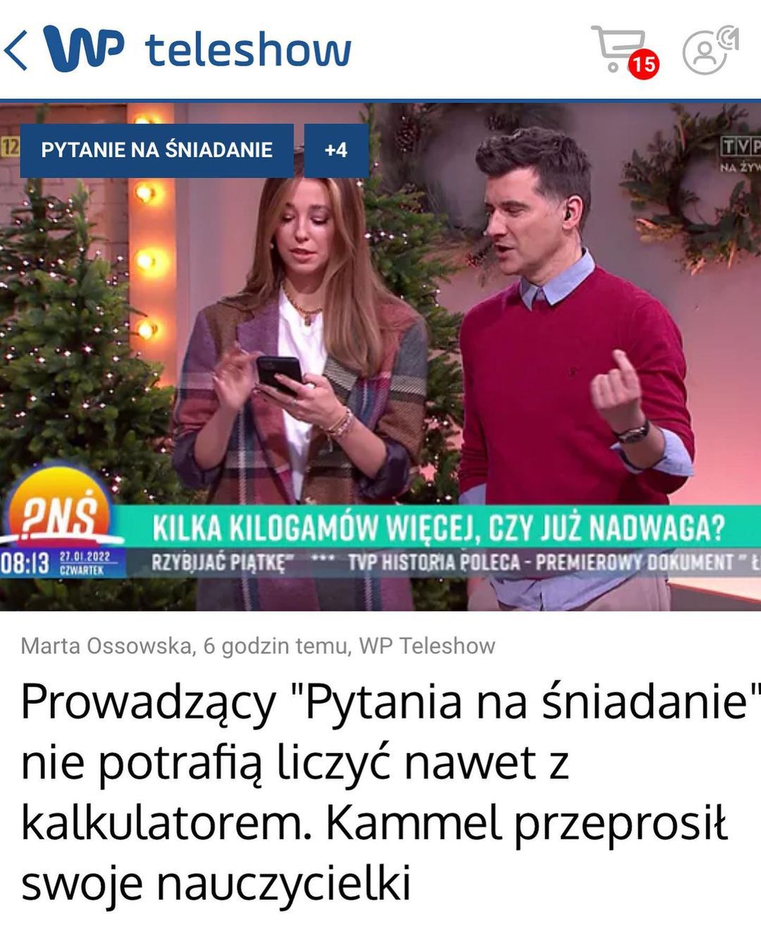 Izabella Krzan i Tomasz Kammel