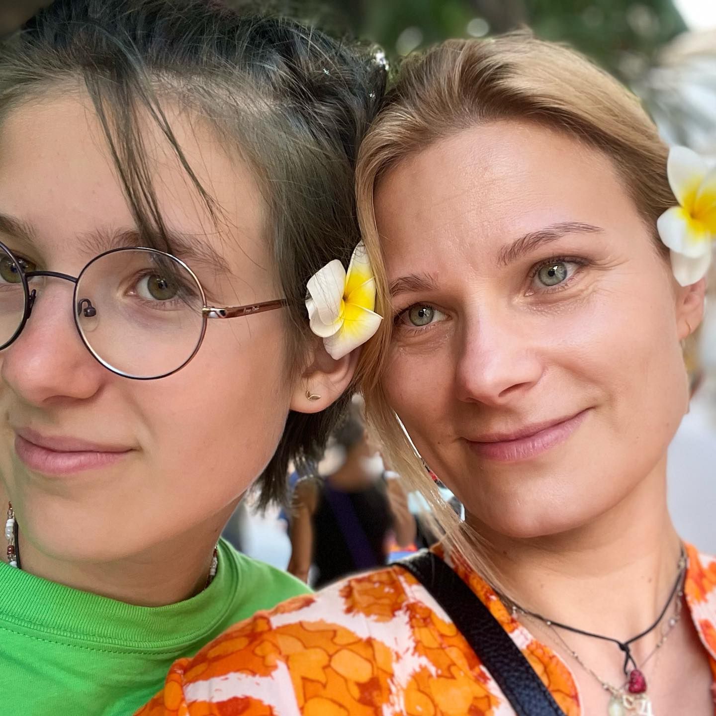 Anna Głogowska z córką na wakacjach