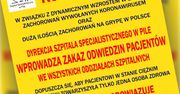 Szpital w Pile wprowadził zakaz odwiedzin