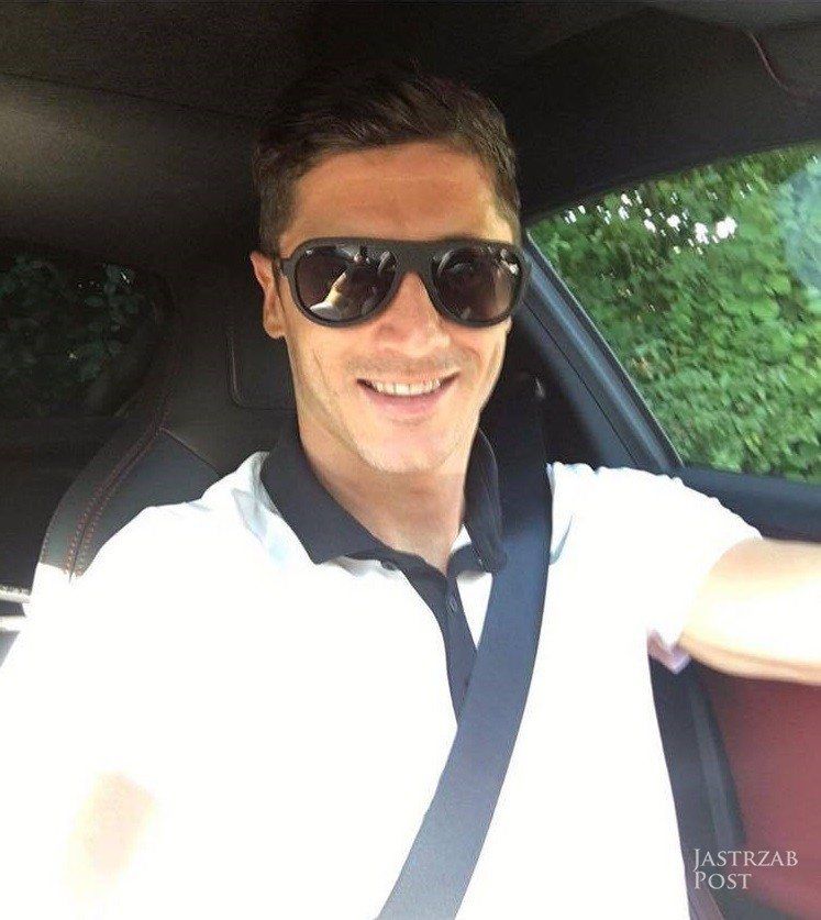 Robert Lewandowski pochwalił się samochodem