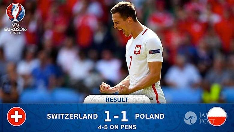 Polska w 1/4 EURO 2016