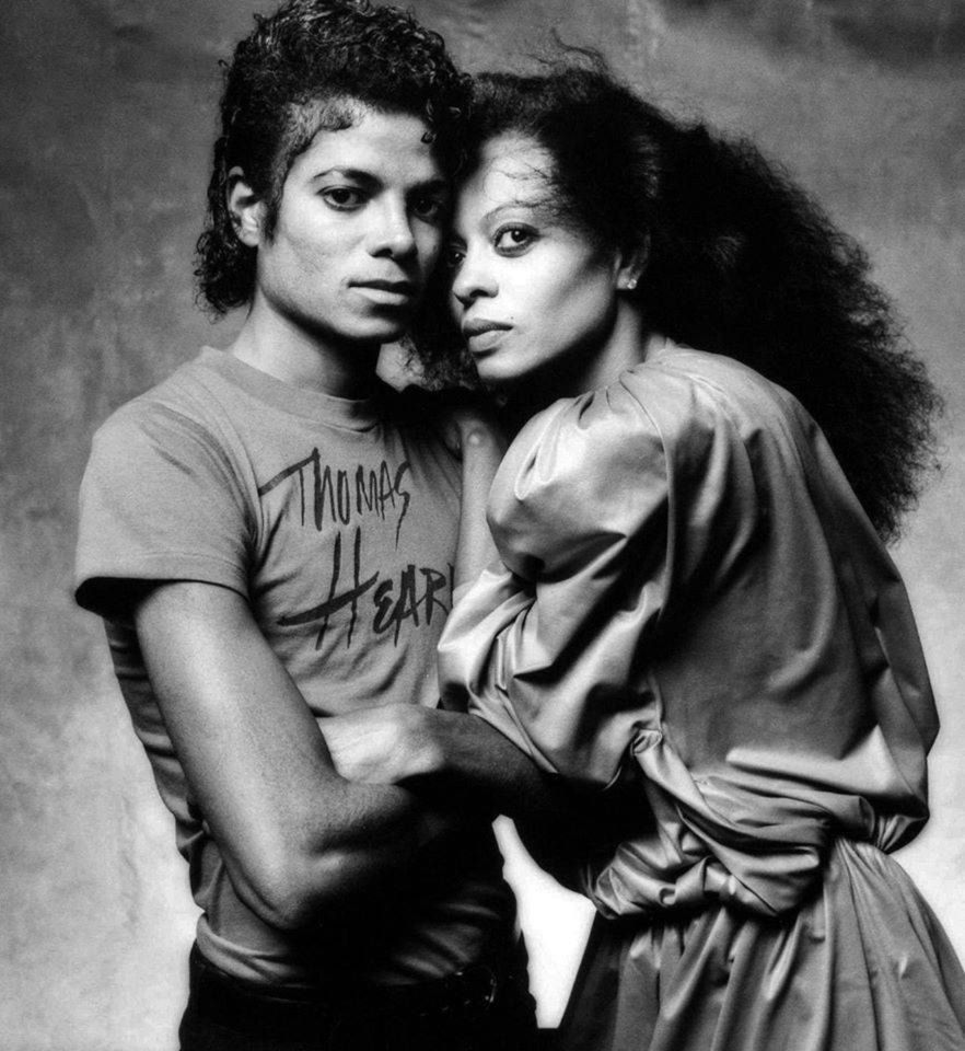 Diana Ross i Michael jackson