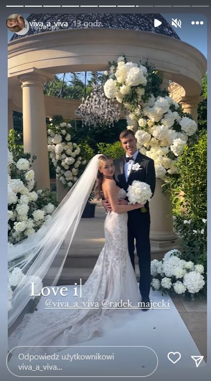 Radosław Majecki wziął ślub z influencerką