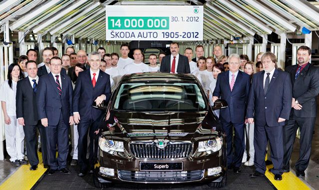 Skoda wyprodukowała 14 mln samochodów