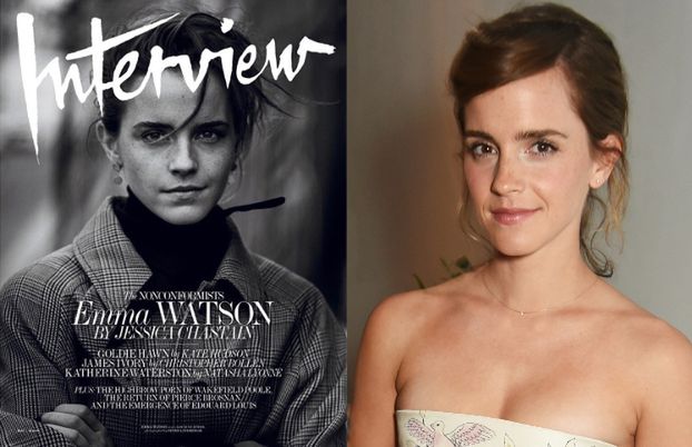 Emma Watson na okładce "Interview"