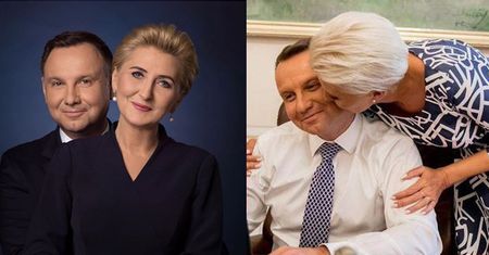 Andrzej Duda świętuje Walentynki z żoną Agatą. Internauci: "Ulubiona polska para!" (FOTO)