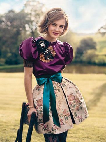 Emma Watson w "Teen Vogue"! (ZDJĘCIA)