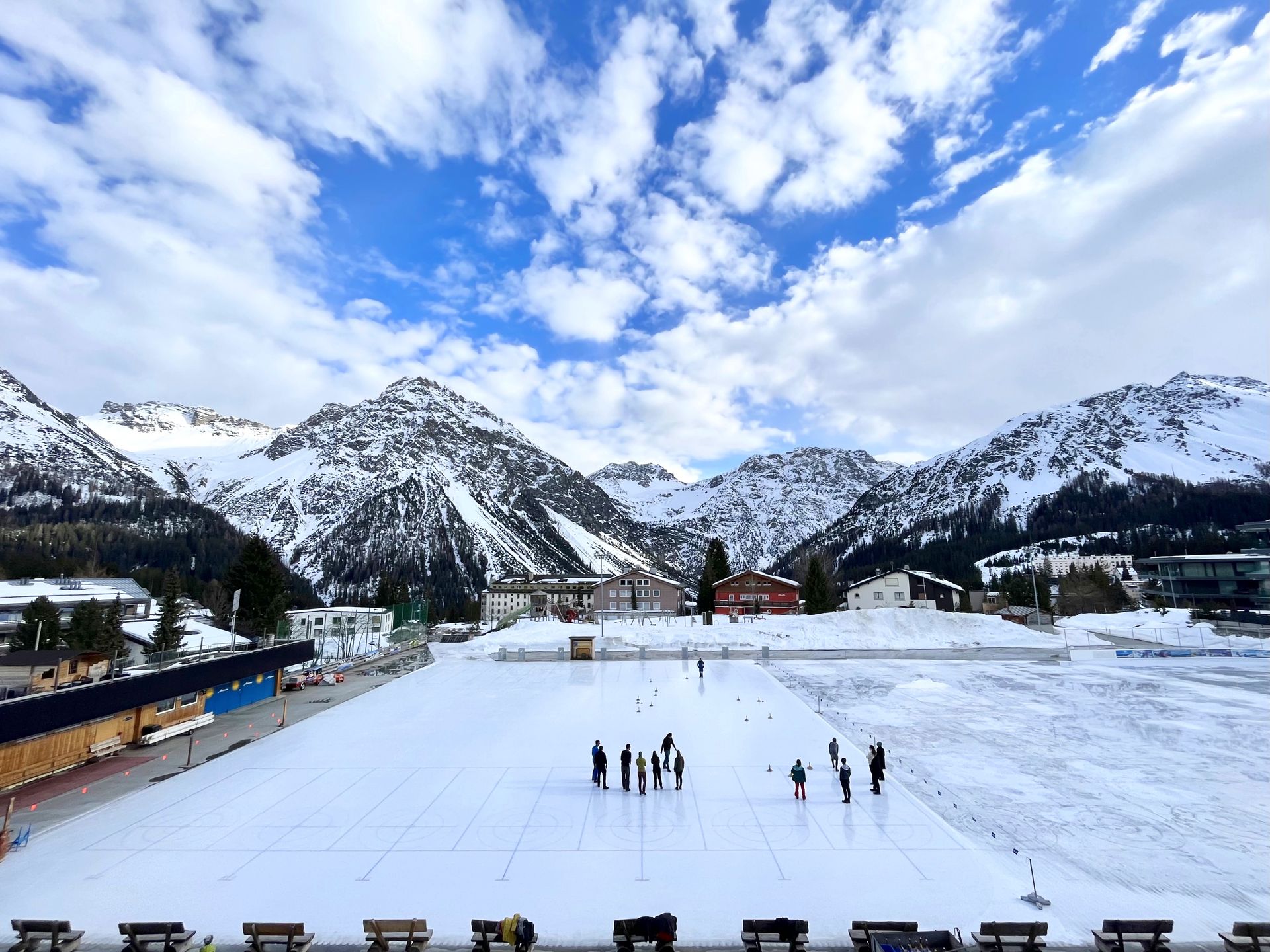 Arosa jest przepięknie położonym kurortem