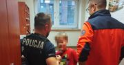 Policjanci znaleźli 10-latka. Sam błąkał się po lesie