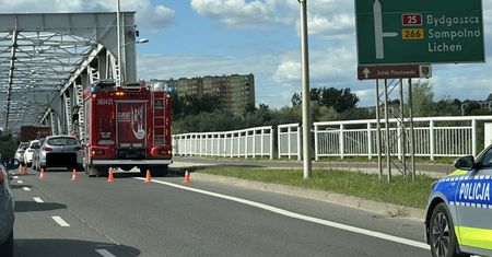 Konin: Dwa wypadki sparaliżowały Trasę Warszawską